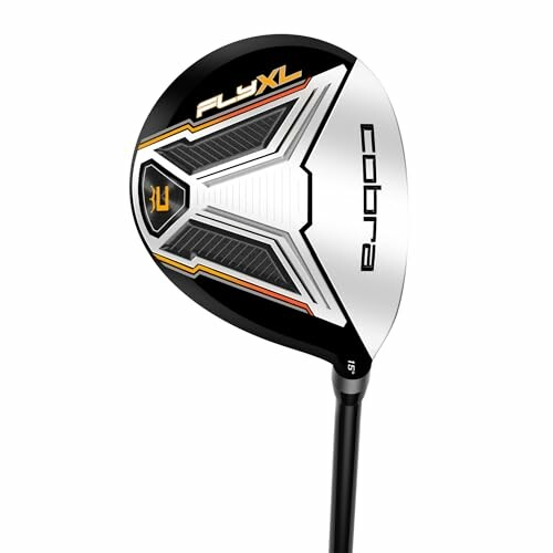Cobra Fly XL golf club head with black and white design